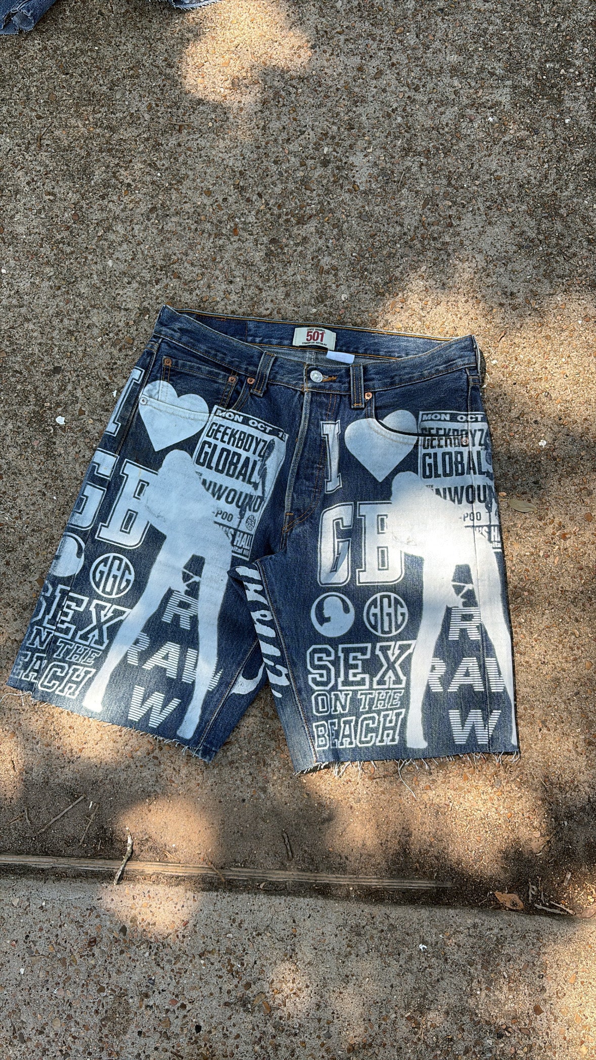 Sex on the beach jorts
