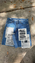 Newspaper jorts
